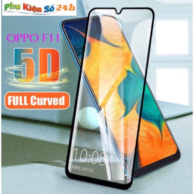 Bộ 4 Kính cường lực oppo F11 Siêu Cứng, Bóng,Đẹp,Tặng miếng lau kính