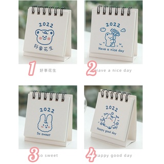 2022 Ins Cute Mini Desktop 2022 planner Calendar