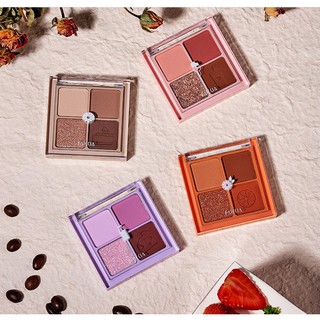 Bảng Phấn Mắt 4 Ô Faiccia Trendy