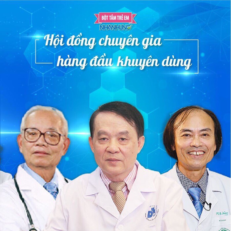 [CHÍNH HÃNG + QUÀ TẶNG ] Bột pha nước tắm trẻ em Nhân Hưng (Hộp 12 và 30 gói)