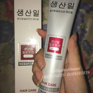 Thuốc nhuộm tóc Hàn kèm oxy+ găng tay