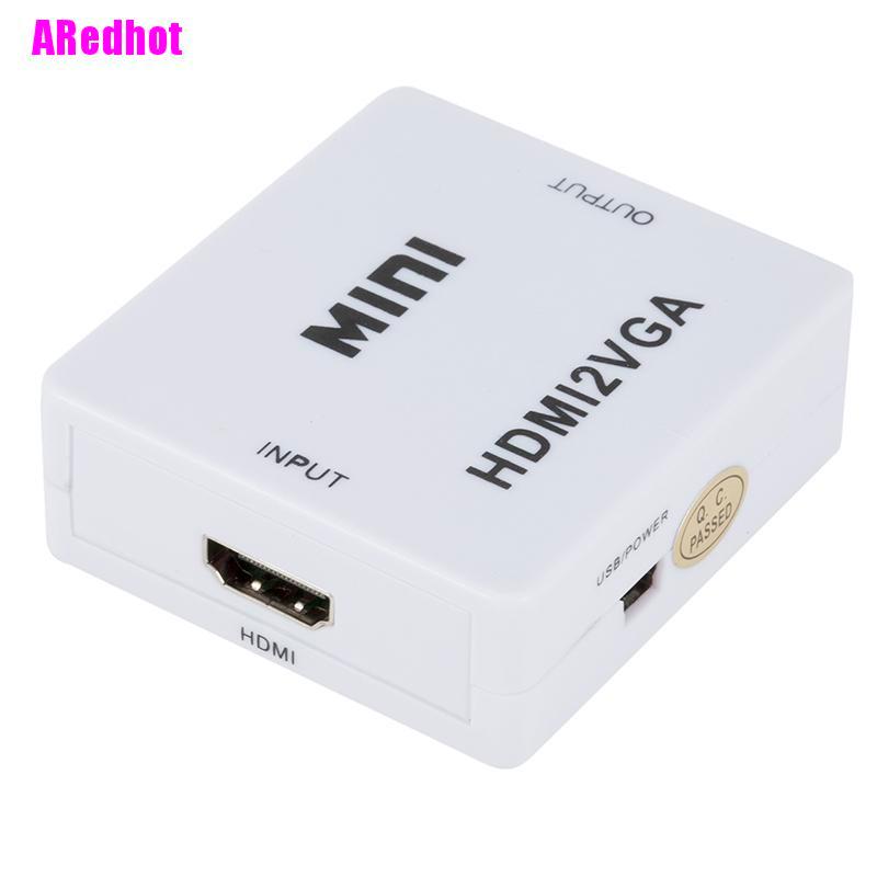 Bộ Chuyển Đổi Vga Sang Hdmi Full Hd Video 1080p Cho Pc Laptop Dvd Hdtv