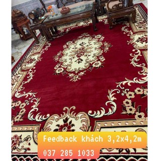 Thảm trải sàn len dệt cao cấp KT 1,6x2m