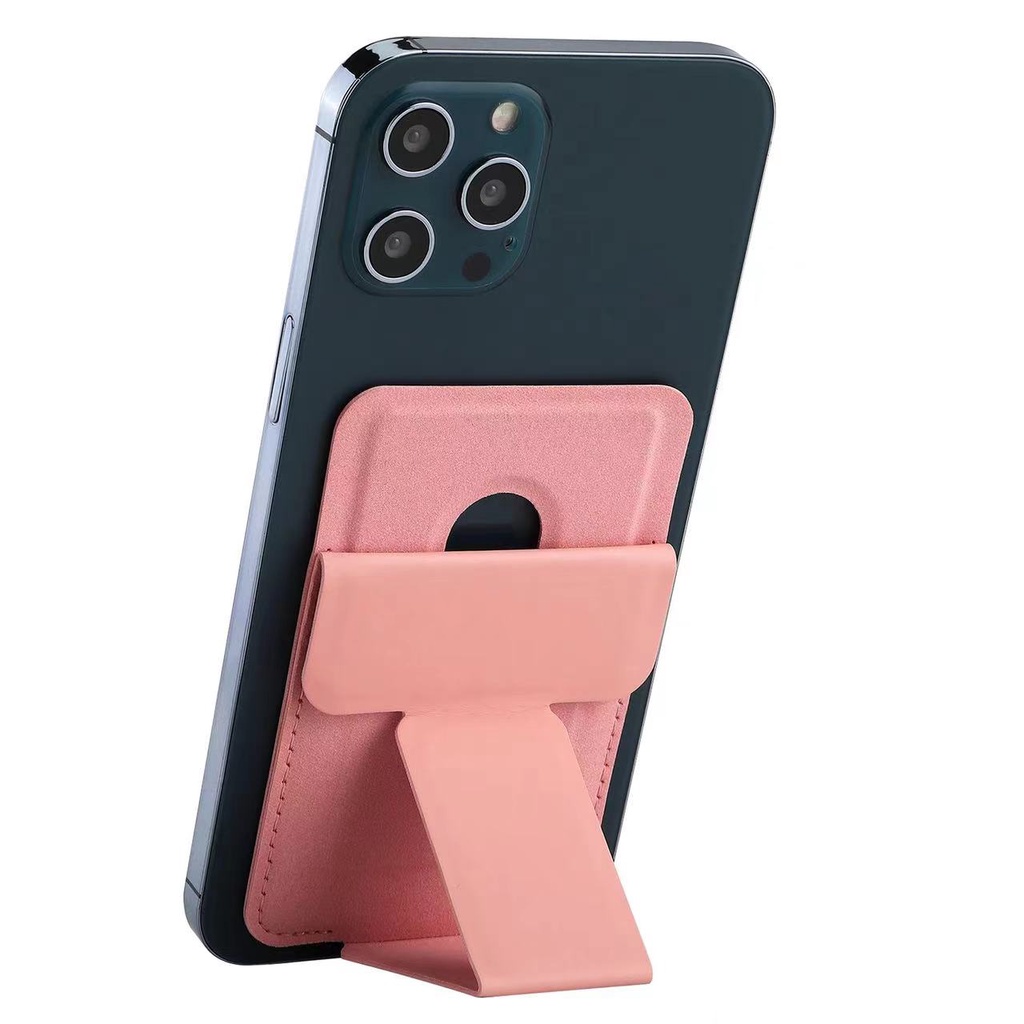 Ốp Điện Thoại Da Nam Châm Đứng Có Ngăn Đựng Thẻ Dành Cho Iphone 14 12 13 Pro Max Mini Plus