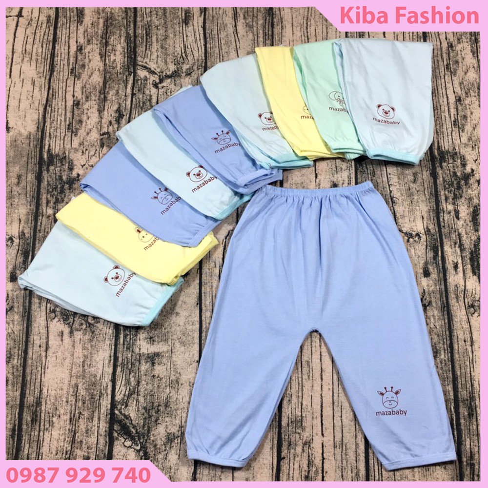 Combo 5 Quần thu đông HÀNG ĐẸP chất cotton mềm mịn co giãn cho bé trai, bé gái từ 3-10kg - quần dài cho bé