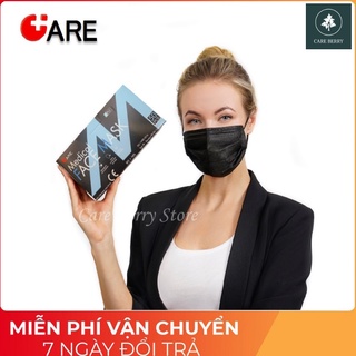 Khẩu trang y tế ARE màu ĐEN 4 lớp kháng khuẩn hộp 50 cái đạt tiêu chuẩn