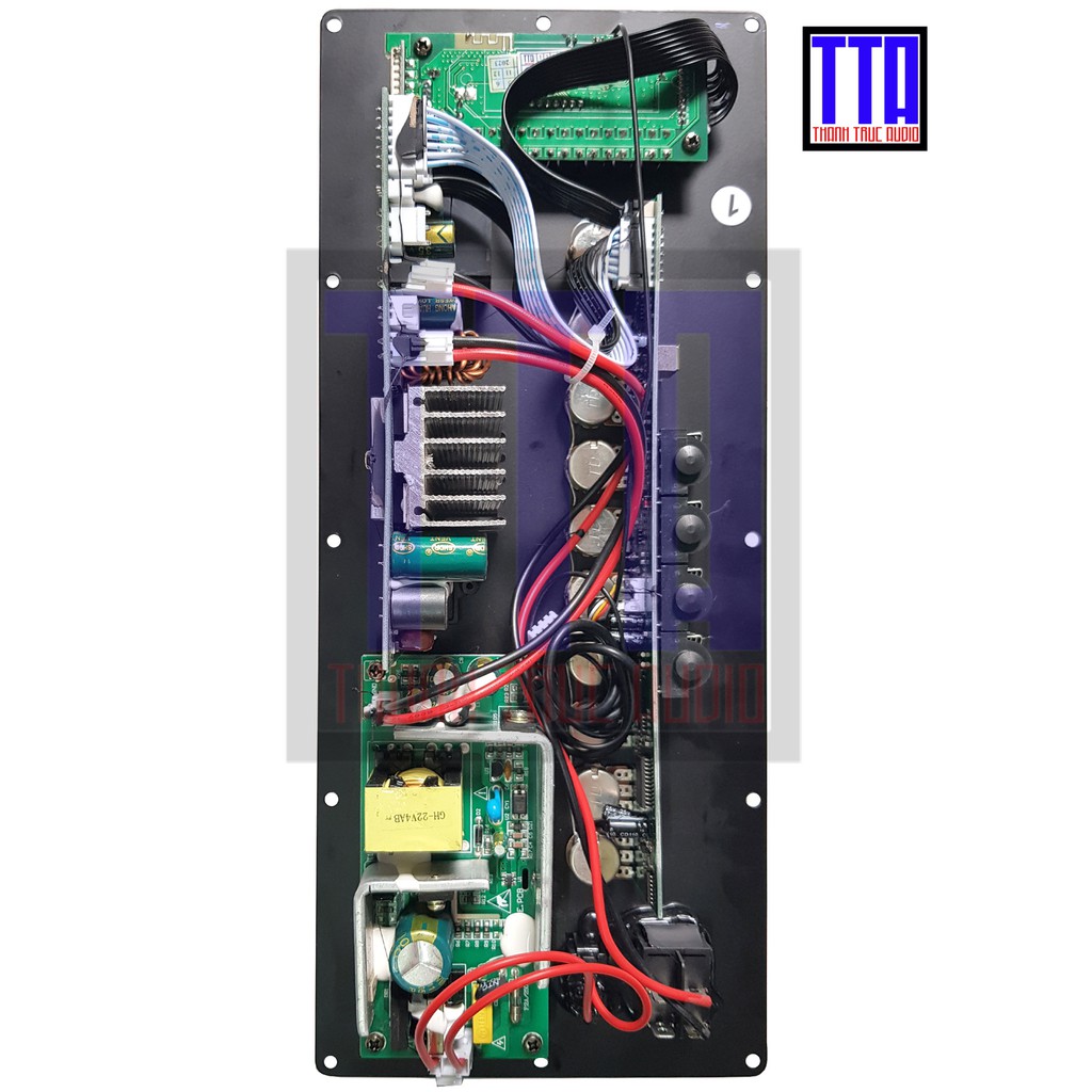 Mạch loa kéo 4 tấc đơn - 3 tấc đơn class D 180W - 14,5x35cm T12