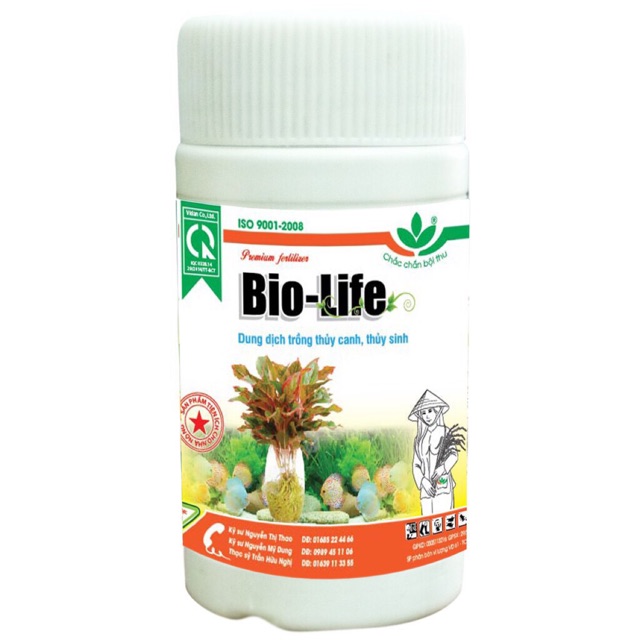 BioLife 100 ml Dinh dưỡng cho cây trồng thủy canh, thủy sinh ☘️