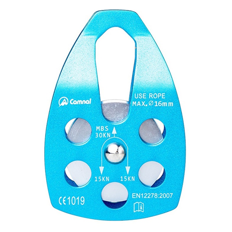 Ròng Rọc Nhôm 30KN Chuyên Dụng Cho Leo Núi / Cứu Hộ Di Động
