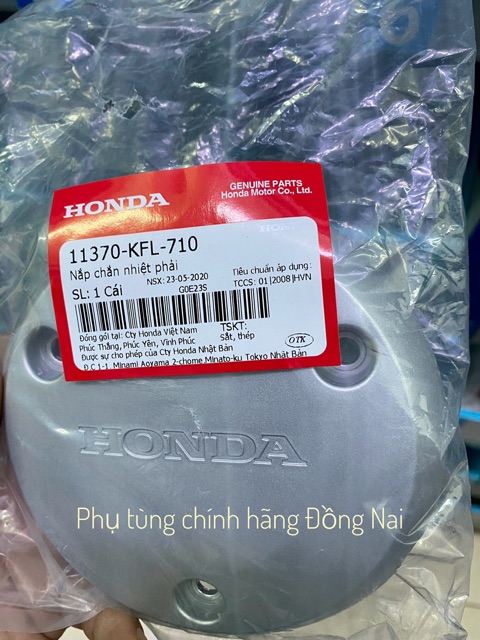 NẮP MÁY PHẢI - NẮP CHẮN NHIỆT PHẢI ZIN WAVE A/S/RS/RSX 100cc CHÍNH HÃNG