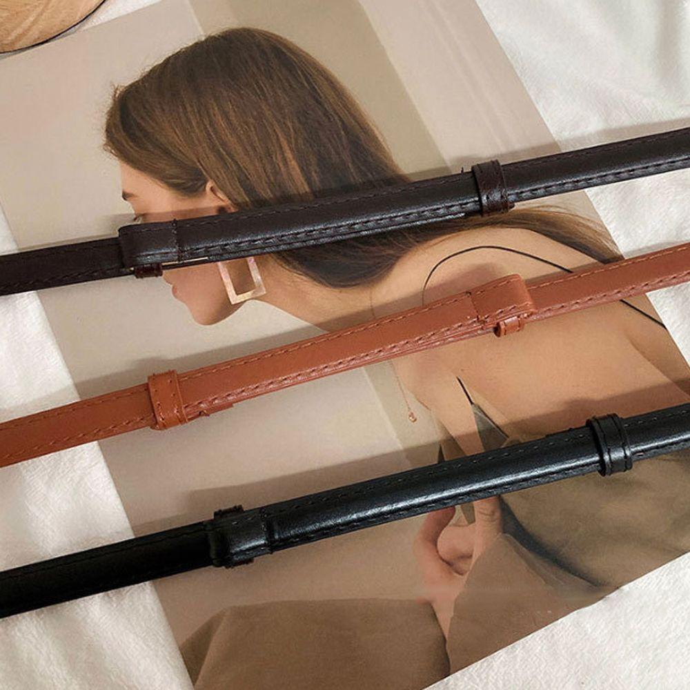 IVORY Thắt Lưng Nữ Kiểu Dáng Đơn Giản Phong Cách Retro