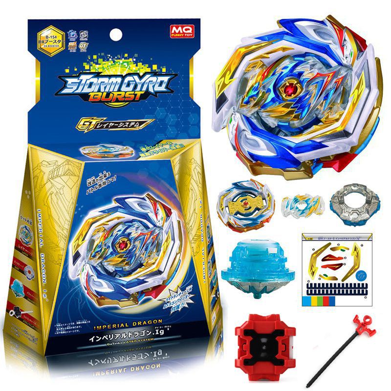 Con quay đồ chơi Beyblade burst b-154 dx kiểu rồng hoàng đế độc đáo