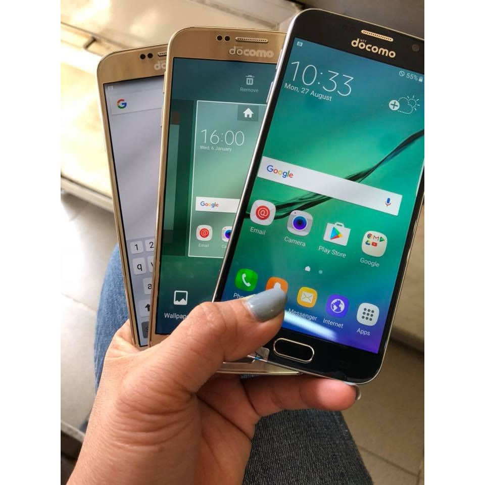 Điện thoại Samsung Galaxy S6 32GB (Bản Nhật) nguyên zin 99% giá rẻ.Ship COD toàn Quốc