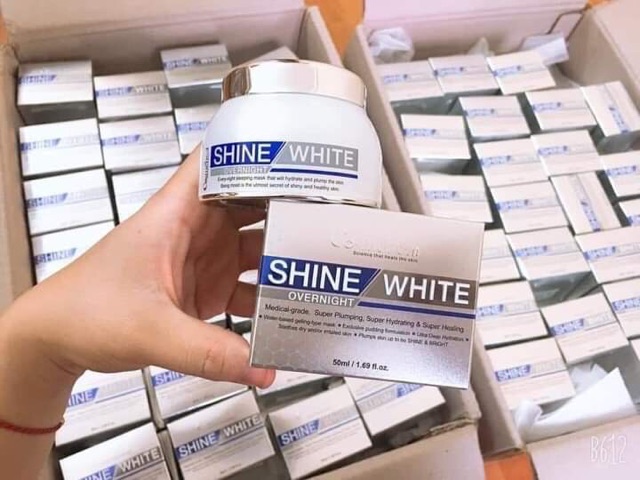 Mặt nạ ủ trắng da Cosmoheal SHINE WHITE Hàn Quốc