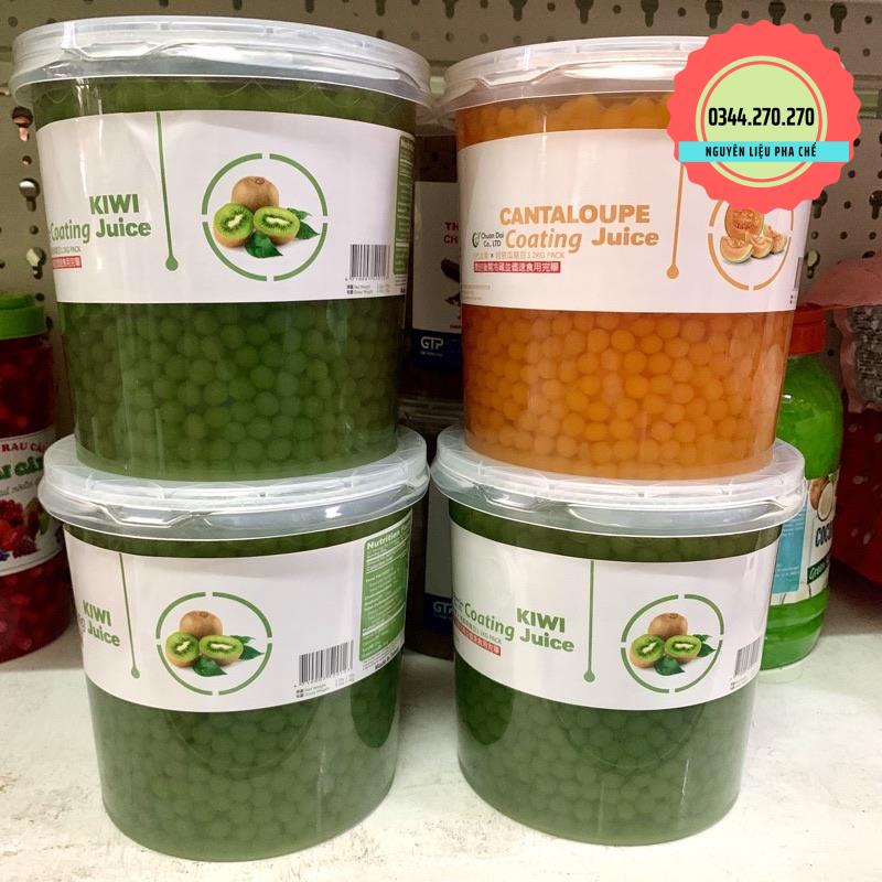 Thạch Thuỷ Tinh Đài Loan hương Dâu, Kiwi, Dưa lưới, Yougout - Hũ 3kg