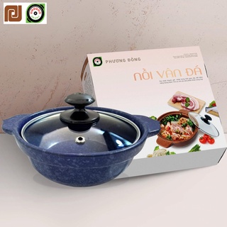 Nồi sứ cạn vân đá phương đông pdvc 1.0l - 1.5l - 2.0l - 2.5l
