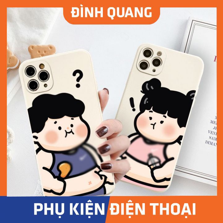 Ốp lưng iphone cạnh vuông BVC fat couple 6/6plus/6splus/7/7plus/8/8plus/x/xr/xs/11/12/pro/max/plus/promax - ĐQ Store