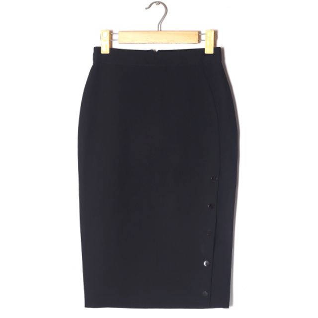 Chân váy Za ra pencil skirt with buttons