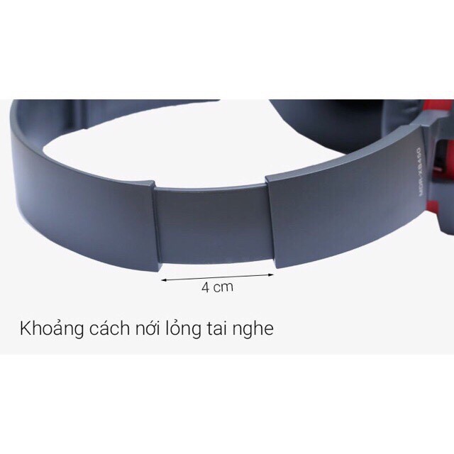 Tai Nghe Chụp Tai MDR -XB450 có mic hỗ trợ đàm thoại, jack cắm 3.5mm tương thích