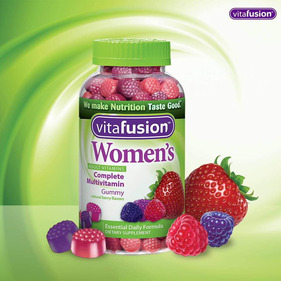 VITAFUSION WOMEN 'S - KẸO DẺO BỔ SUNG MULTI VITAMIN TỔNG HỢP CHO NỮ GIỚI, NGON TUYỆT VỜI ( 150 VIÊN) | Thế Giới Skin Care