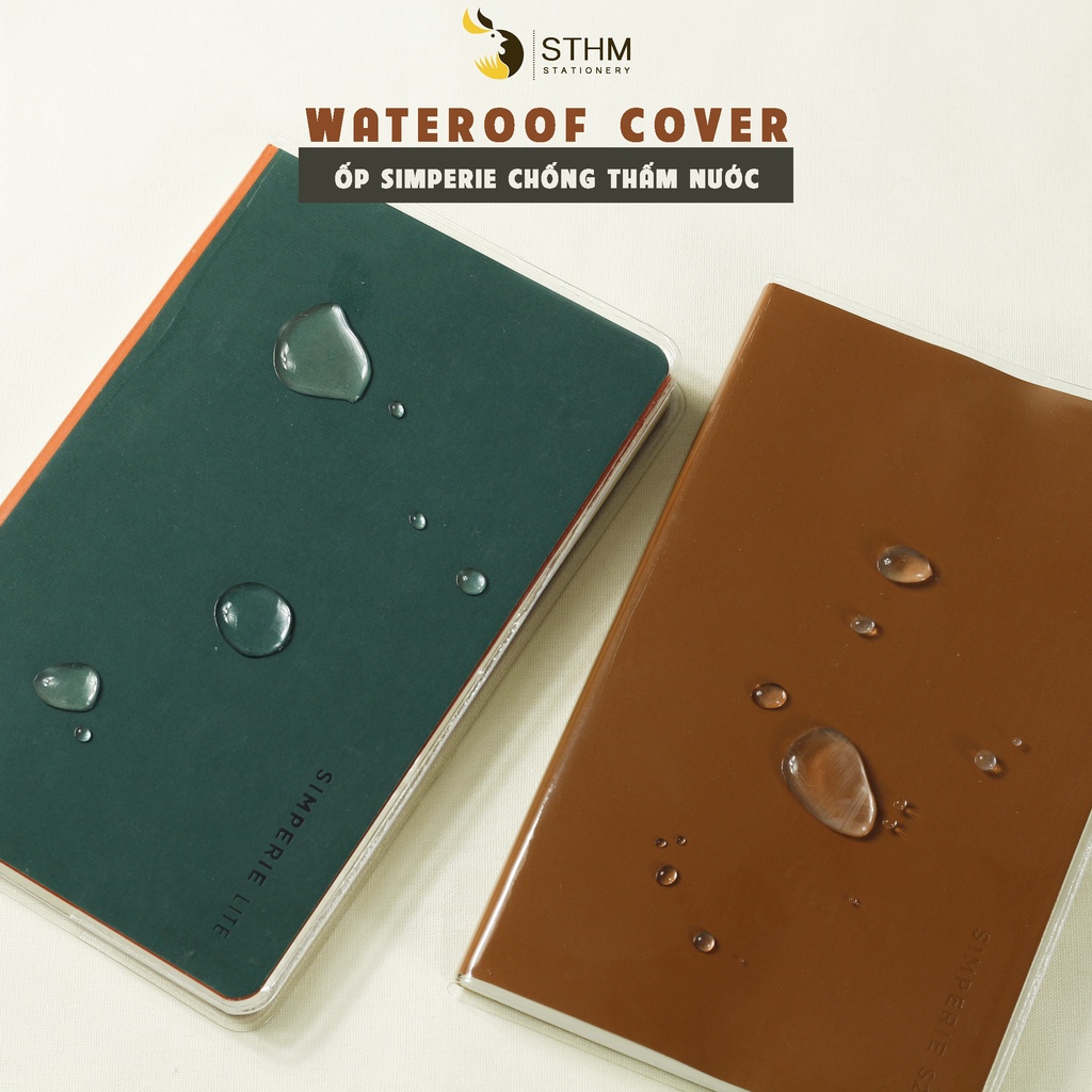 Wateroof cover - Bọc sổ tay chống thấm nước cho SIMPERIE - STHM stationery