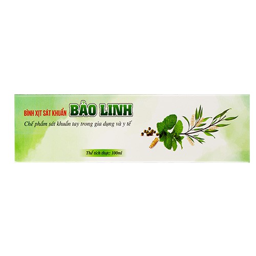 Bình Xịt Sát Khuẩn Tinh Dầu Bảo Linh 60ml - Hoàn toàn thiên nhiên, an toàn, tiện dụng [ZONESHOP] | BigBuy360 - bigbuy360.vn