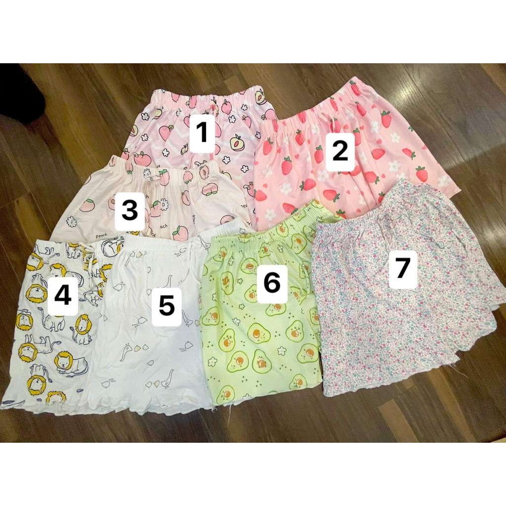 [FREESHIP] GIÁ SỈ☘️ Đồ Ngủ Nữ  Quần Đùi Thái Dễ Thương Chất Liệu Cotton Mát Lịm [HÀNG CHUẨN ĐẸP]