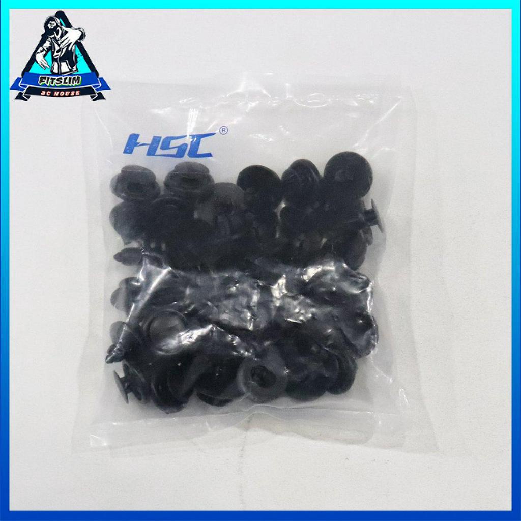 Bộ 50 Đinh Tán Nhựa 7mm Cho Xe Toyota