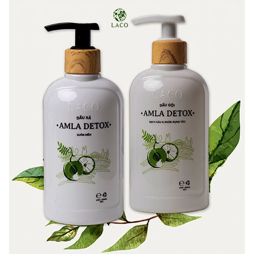 Dầu xả tóc AMLA DETOX cho bạn mái tóc suôn mềm Lacocosmetic.official