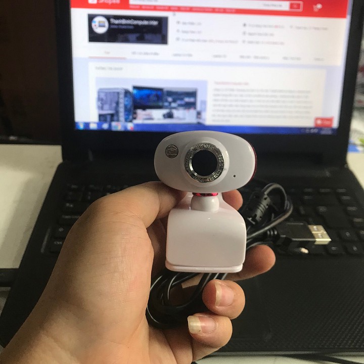 Webcam mobitech plus kèm mic dành cho học trực tuyến, chát online hình ảnh sắc nét | BigBuy360 - bigbuy360.vn