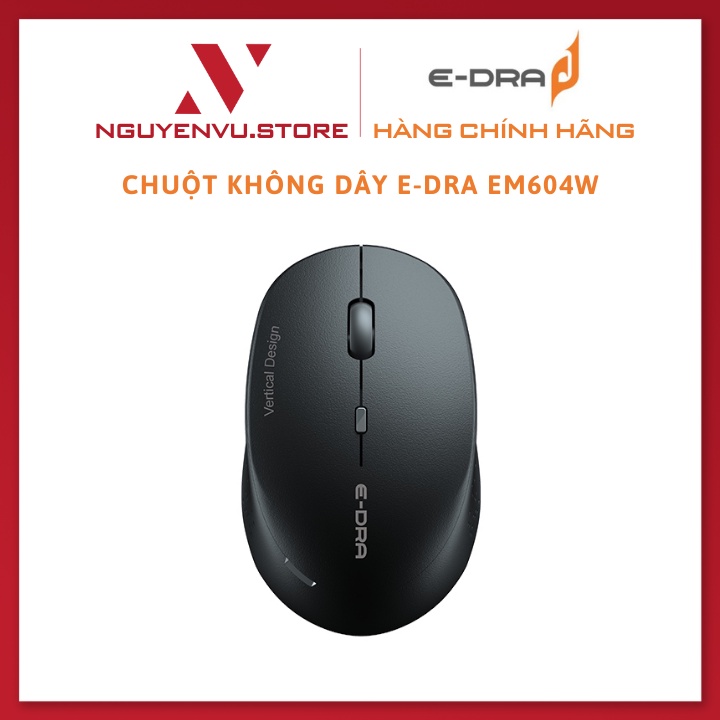Chuột Không Dây E-dra EM604W - Hàng Chính Hãng