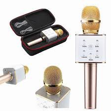 MICRO KARAOKE BLUETOOTH - Q7 chính hãng, đỉnh cao âm nhạc |shopee. Vn\mockhoa55