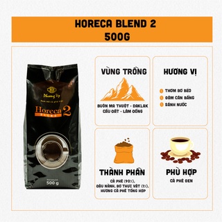 Cà Phê Rang Xay Horeca Blend Số 2 500g đậm vị, sánh nước, cà phê truyền thống Phương Vy Coffee
