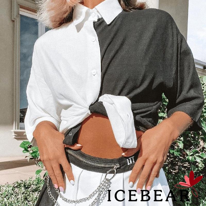 Áo Sơ Mi Tay Ngắn Phong Cách Punk Cho Nữ