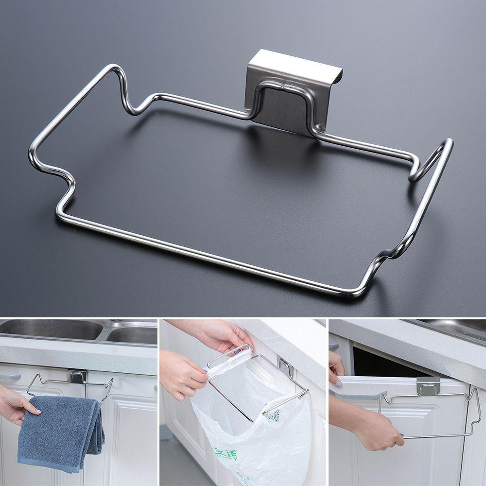 Giá Treo Túi Rác Gắn Cửa Tủ Chén Tiện Lợi