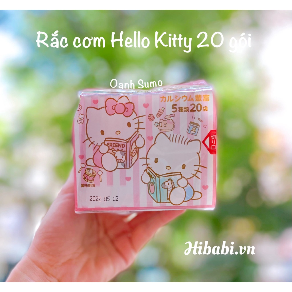 Gia vị rắc cơm Hello Kitty Nhật Date 09 2022