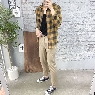 Áo Sơmi PB dạ caro đều | BigBuy360 - bigbuy360.vn