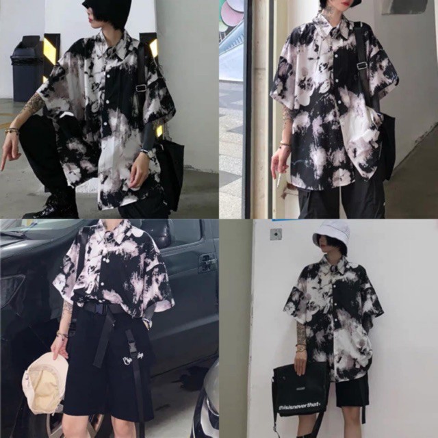 [Mã FAMAYWA giảm 10K đơn 50K] Áo Sơ Mi Loang❤️Giảm 20k❤️ Khi Áp Áo Sơ Mi Loang Quảng Châu | BigBuy360 - bigbuy360.vn