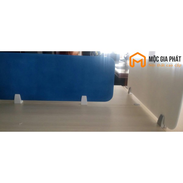 Kẹp Vách Ngăn Trắng - Kẹp Vách Ngăn Giúp Cố Định Vách Ngăn, Tạo Không Gian Riêng Tư Trên Bàn Làm Việc