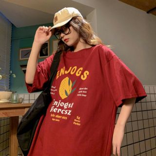 Áo thun tay lỡ Unisex dạng cặp ENJOGS