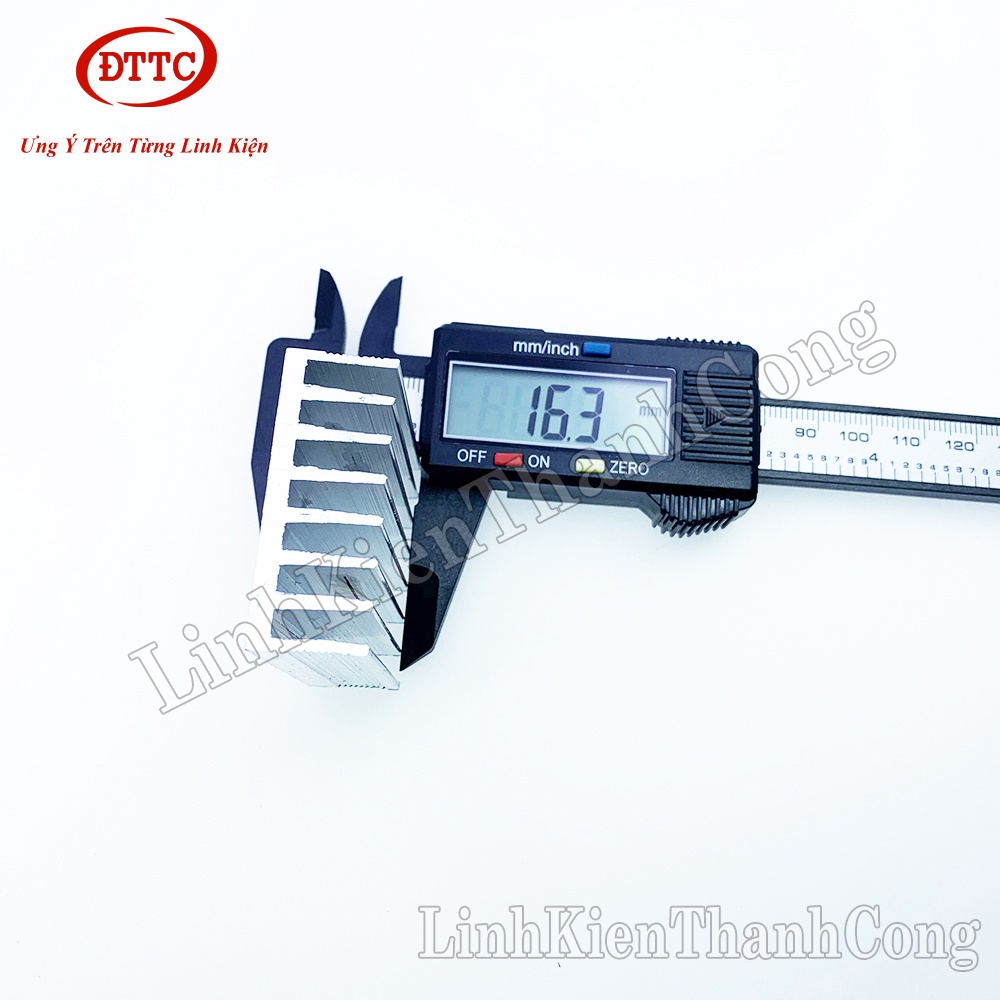 Nhôm Tản Nhiệt 8 Cánh 50x45x17mm