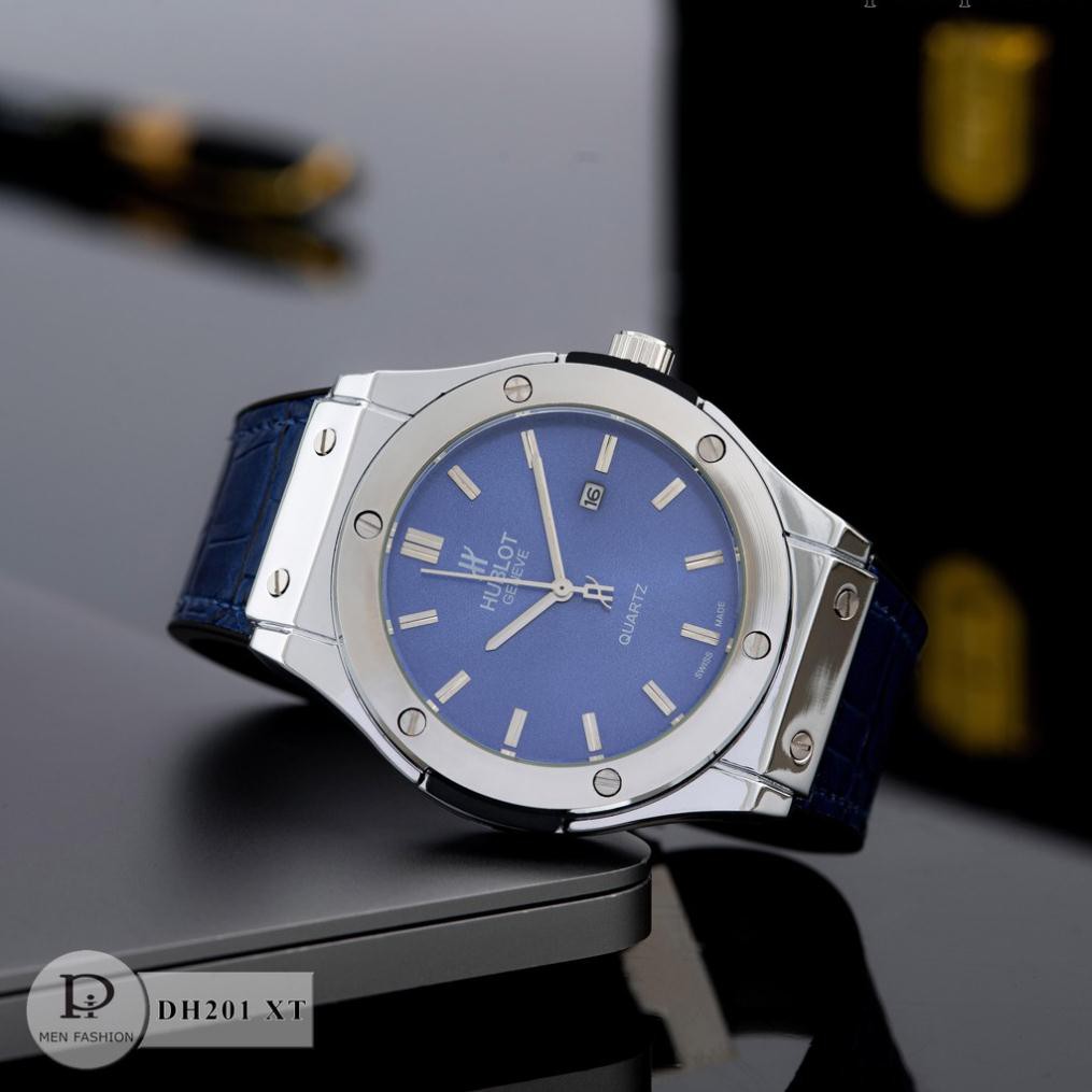 [Siêu Phẩm 2021] Đồng hồ nam Hublot - máy pin kim thể thao, tặng vòng tay bảo hành 12 tháng DH201 - Shop6906