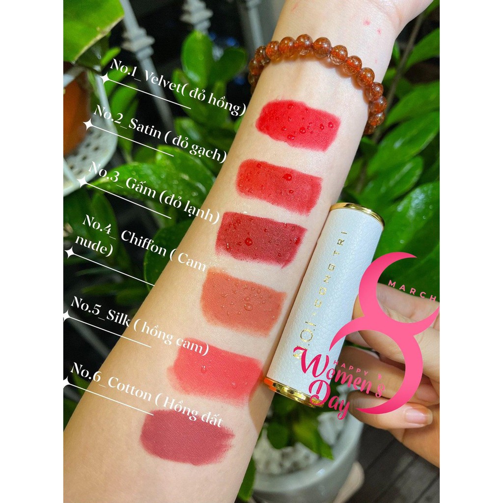 Son Thỏi Lì - Son M.O.I Hồ Ngọc Hà x Công Trí 2021 - Bản Giới Hạn 6 Màu | BigBuy360 - bigbuy360.vn