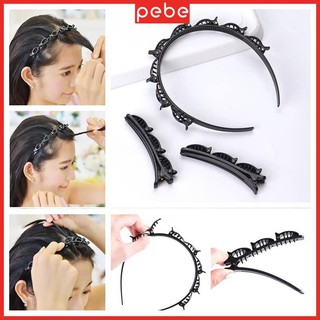 Cài Tóc - Bờm Tóc Có Kẹp Nhỏ Tạo Kiểu Tóc