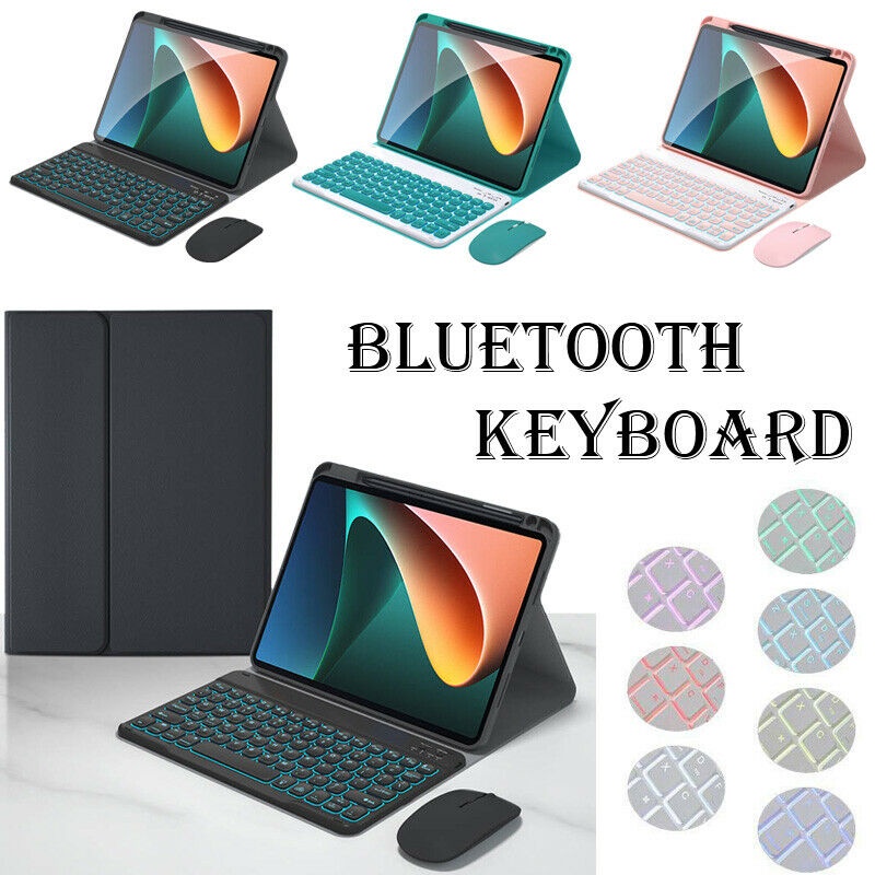 Bao Da PU Nắp Lật Kèm Bàn Phím Bluetooth Cho Xiaomi Mi Pad 5 /MiPad 5 Pro