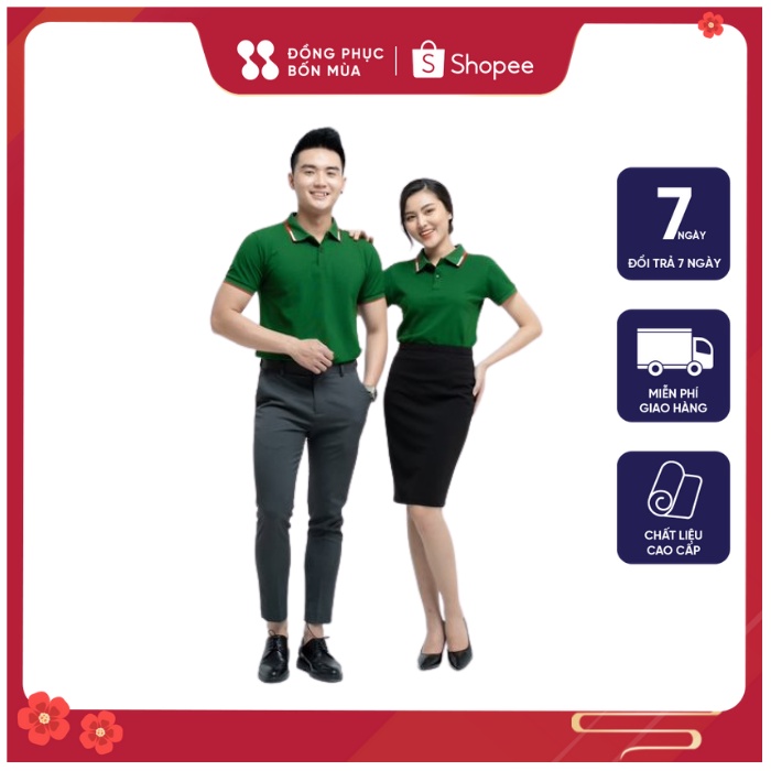 Áo Polo Nam / Nữ cổ bẻ thun basic cộc tay vải cá sấu cotton phong cách trẻ trung chuẩn form n đủ size sẵn hàng