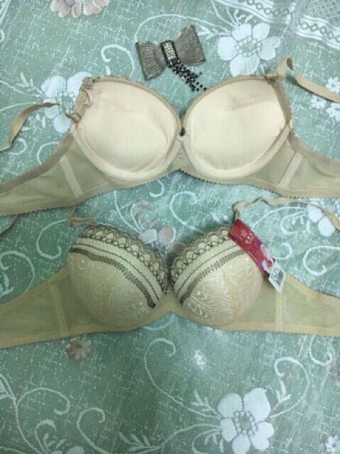 Áo ngực(8616)siêu nâng phối ren 3D