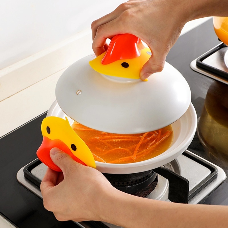 Set 2 Găng Tay Silicone Chống Trượt Chịu Nhiệt Cao Cấp Dùng Cho Lò Vi Sóng/Lò Nướng
