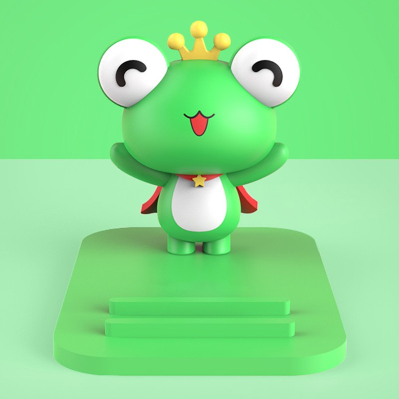 Giá Đỡ Điện Thoại Đa Năng Hình Chú Heo Hồng / Ếch Màu Xanh Lá | BigBuy360 - bigbuy360.vn