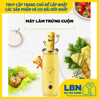 [CÓ SẴN] MÁY LÀM TRỨNG CUỘN TỰ ĐỘNG THÔNG MINH 10 ỐNG DÙNG ĐIỆN BEAR JDQ-B01G2